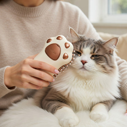 Pet Grooming Brush with Steam Technology